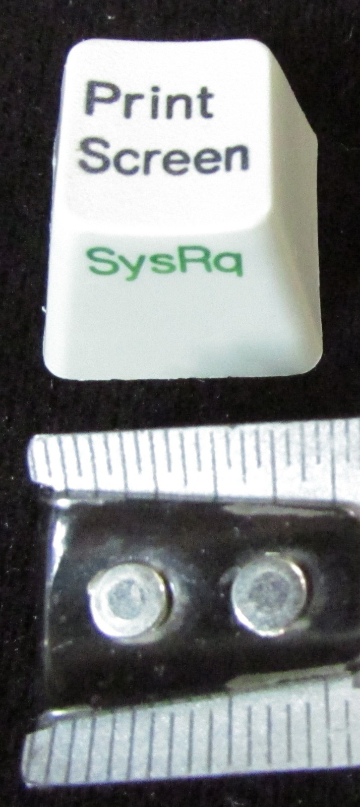 Vintage PRINT SCREEN SysRq KEY COVER for Vintage Clicky Mechanical Keyboard