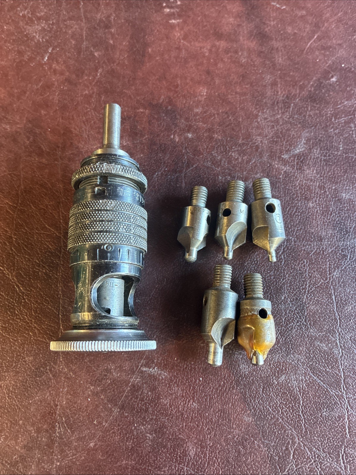 Zephyr Microstop Countersink Cage Shaft Thread 1/4″-28 ZT330 With Bits