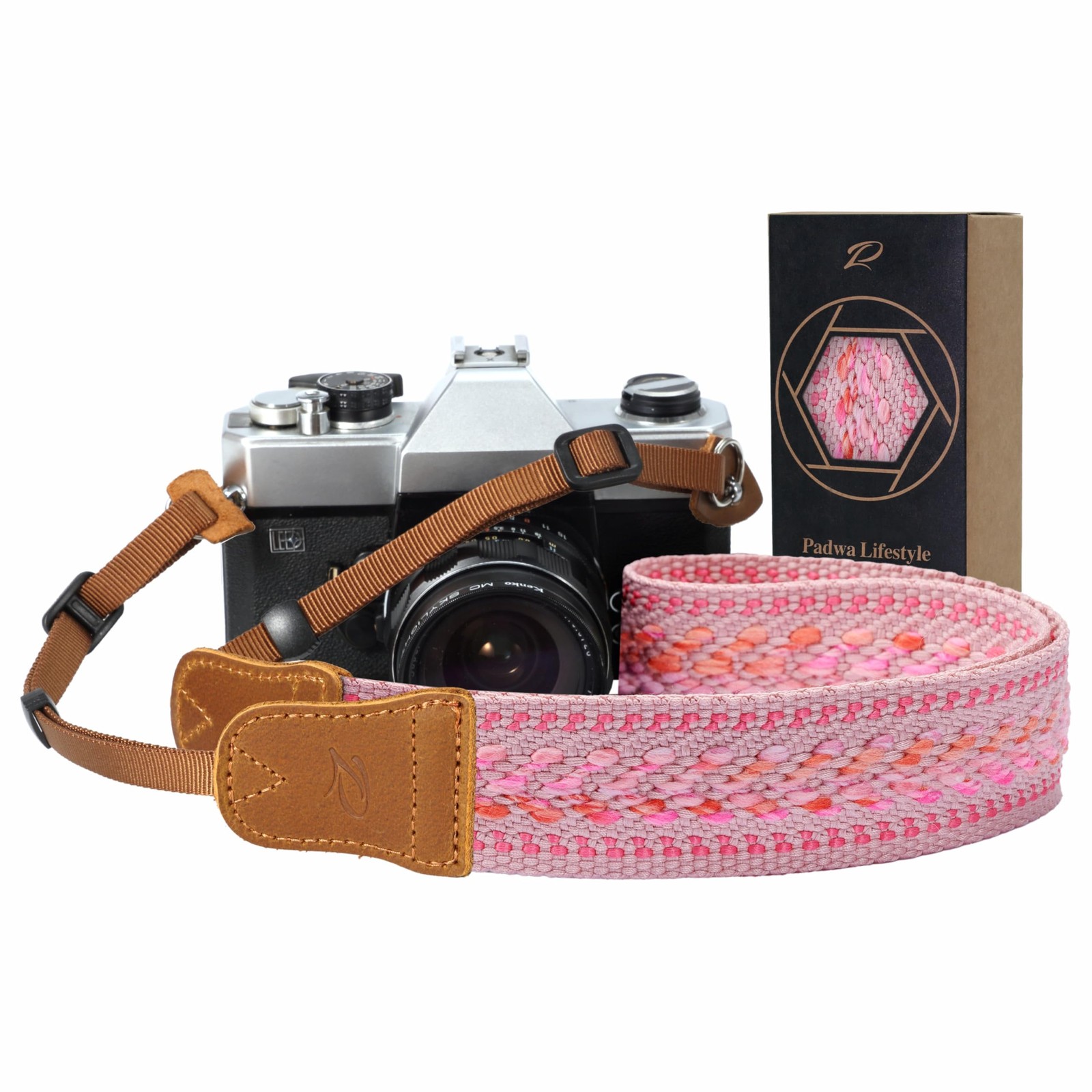 Padwa Lifestyle Speed Pink 1.5 inch Wide / Adjustable 31~60 inch,