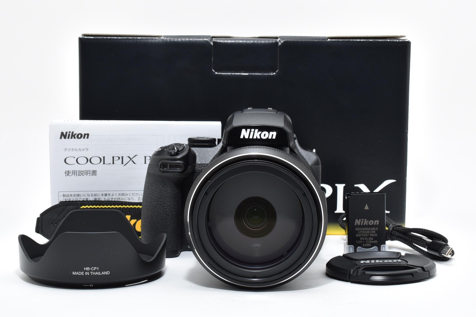 [Almost Unused] Nikon COOLPIX P1100 Telephoto Zoom Digital Camera Japanese only