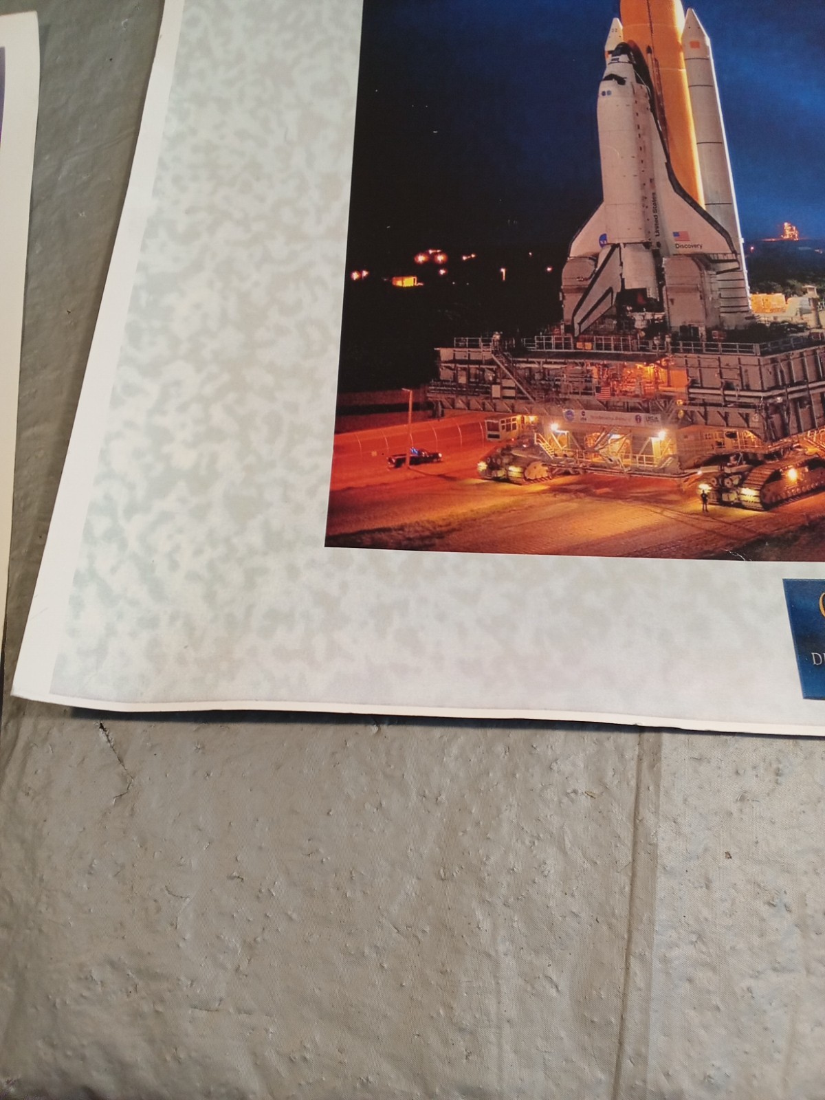 2 NASA Space Shuttle NASA Prints, Gordon Hasson, Space Shuttle Launch Pad