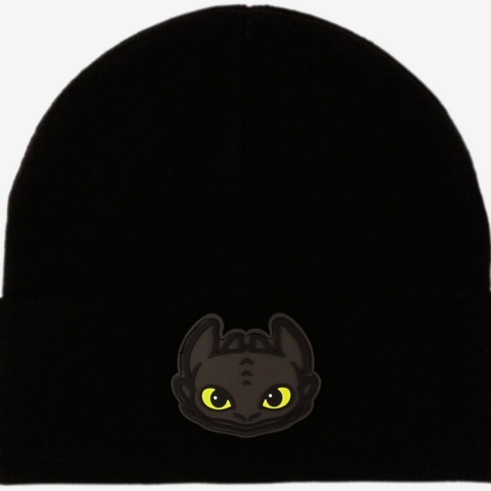 DreamWorks- How to Train your Dragon Toothless Rubber Patch Beanie