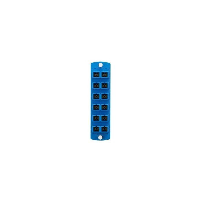 Leviton 5F100-2LL SDX Precision Molded Plate, Single-mode OS1/2, Single Unit