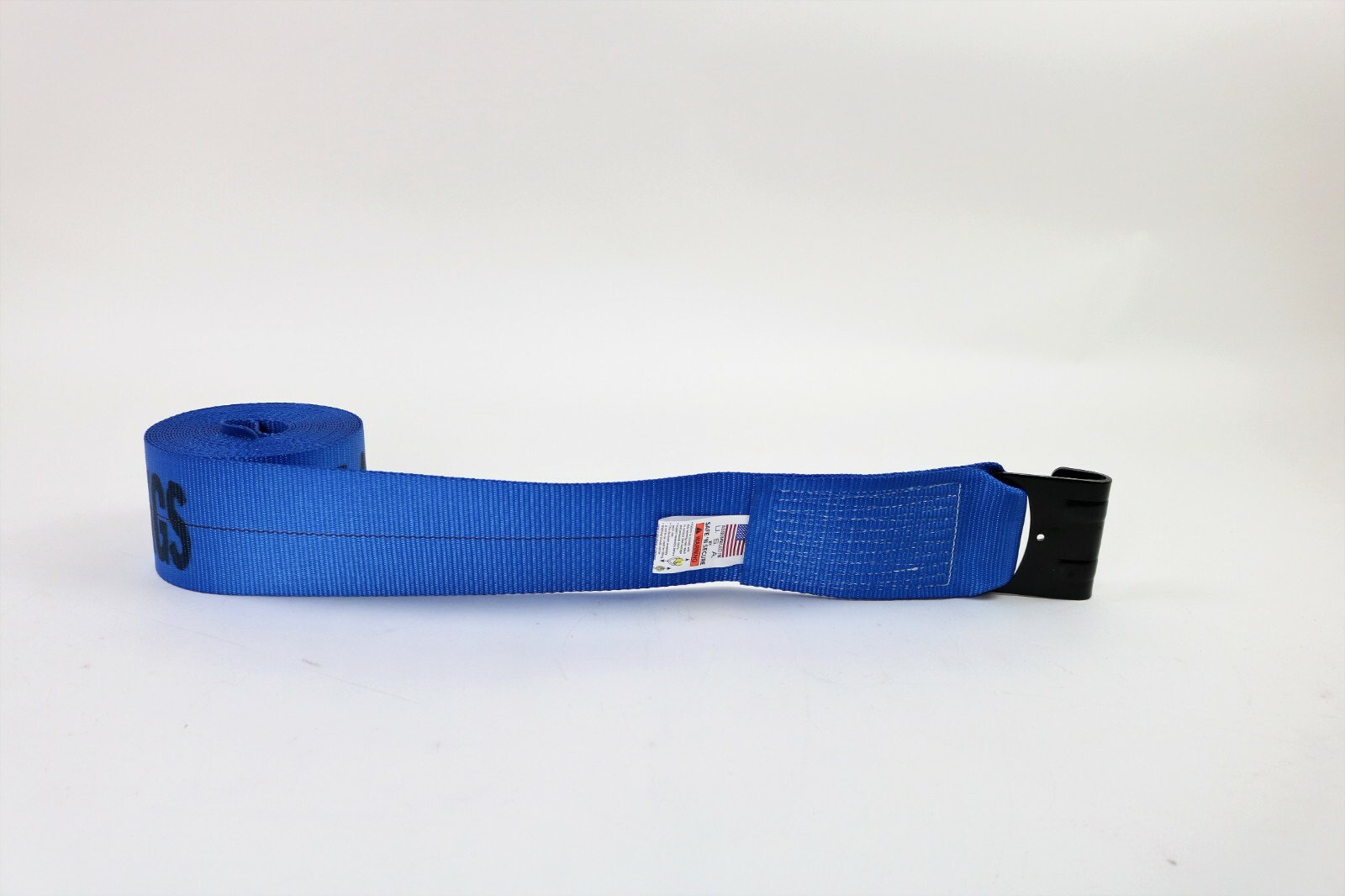 10 Pack 4" x 30' Winch Strap with Flat Hook - 5400 lbs WLL Flatbed Tie Down