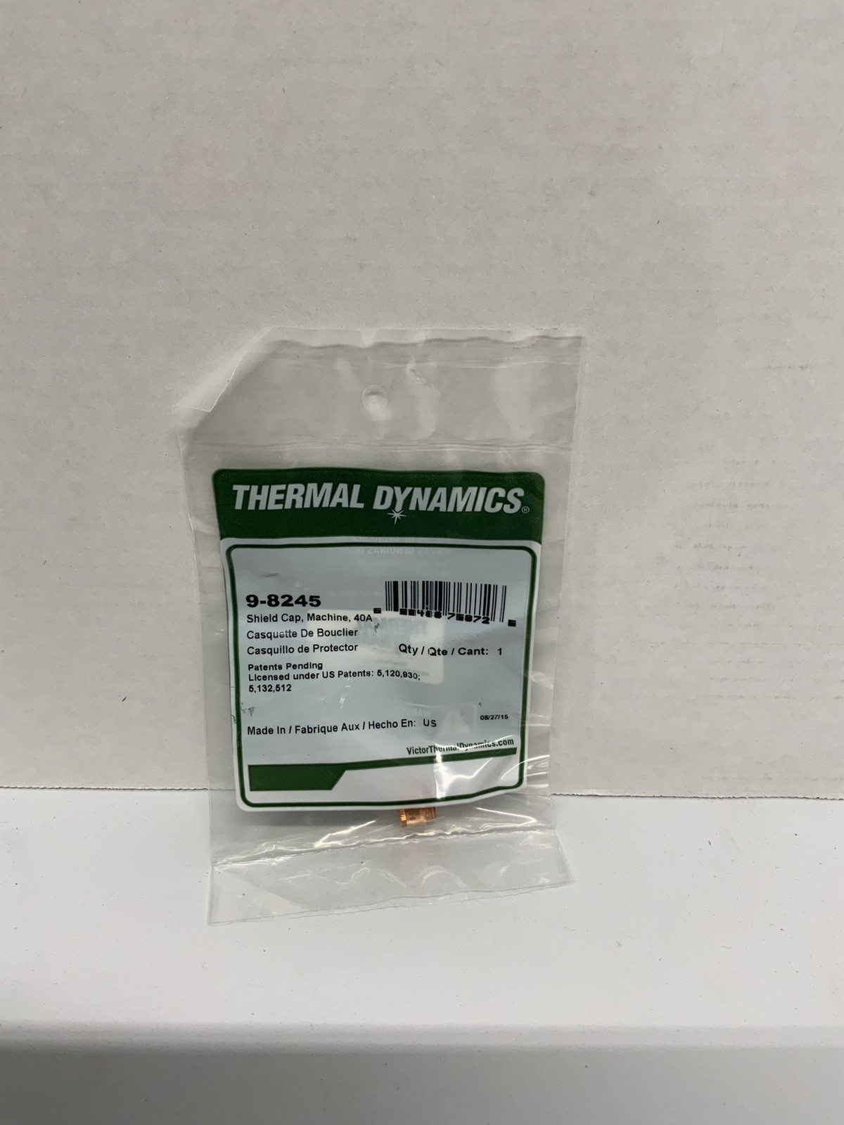 Thermal Dynamics 9-8245 Shield Cap Machine, 40 Amps