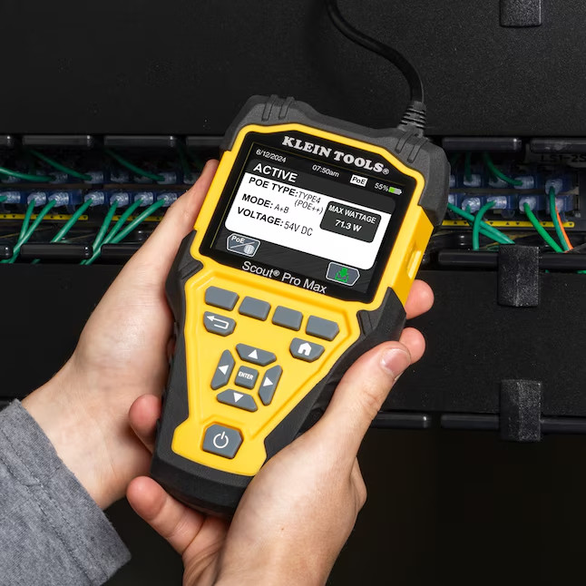 Klein Tools Scout Pro Max Network Cable Tester With Remote Set- NO SHIP CA