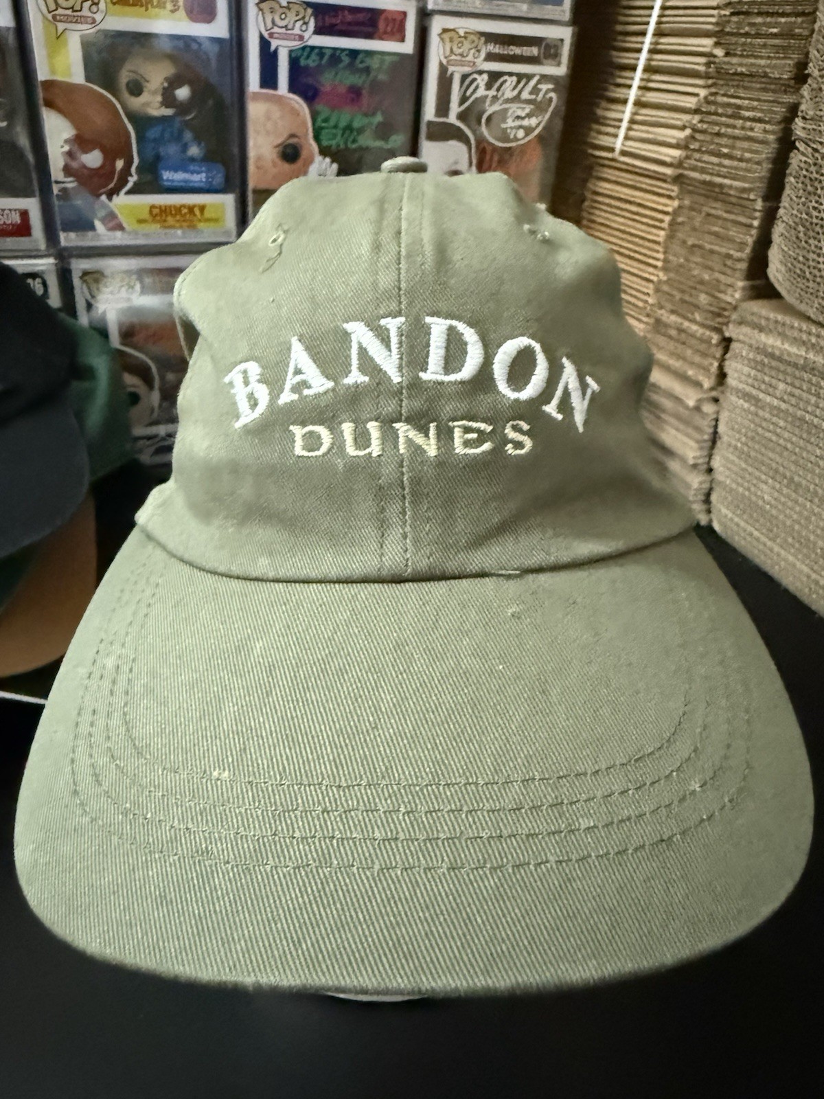 Bandon Dunes Strapback Golf Course Hat / Cap - Brown