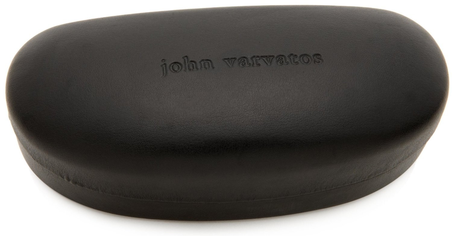 New Authentic John Varvatos Sunglasses Case with Microfiber Cleaning Cloth
