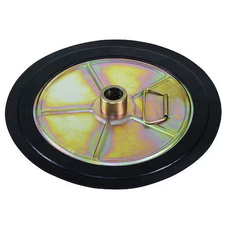 Westward 29Fx13 Grease Pump Follower Plate, 16 Gal.