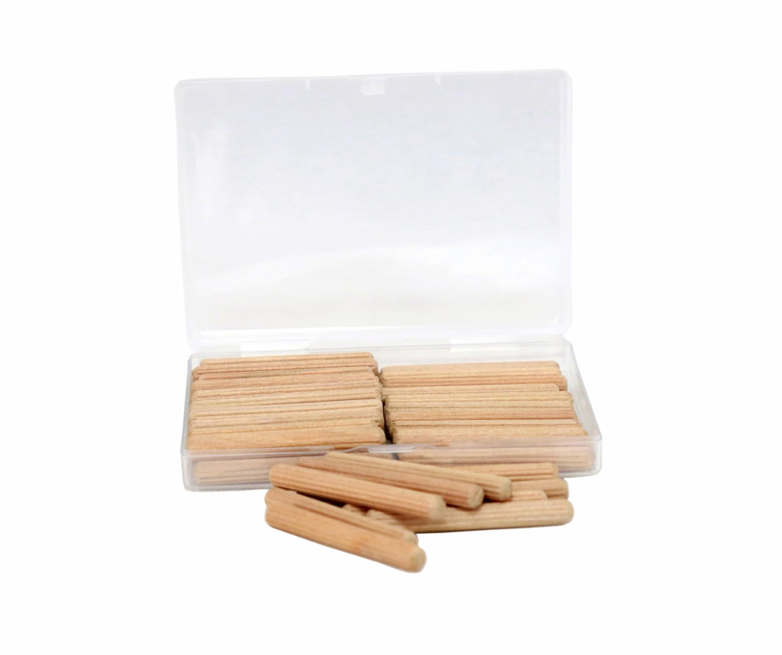 42Pcs Wood Dowel Pins Compatible with IKEA Part 0.2 inches x 2 inches,
