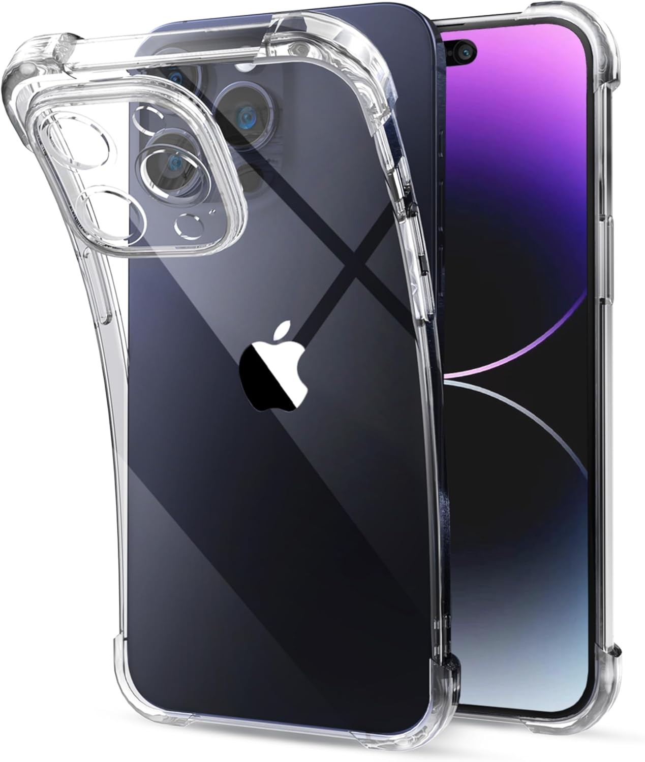 Case for iPhone 11 6.1-Inch Non-Yellowing Shockproof Phone Bumper Cover Clear US