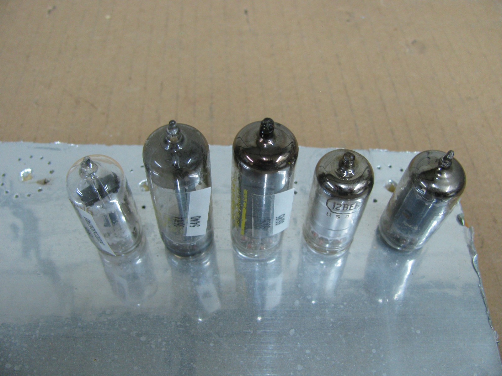 50s and 60s AA5 Tube Set