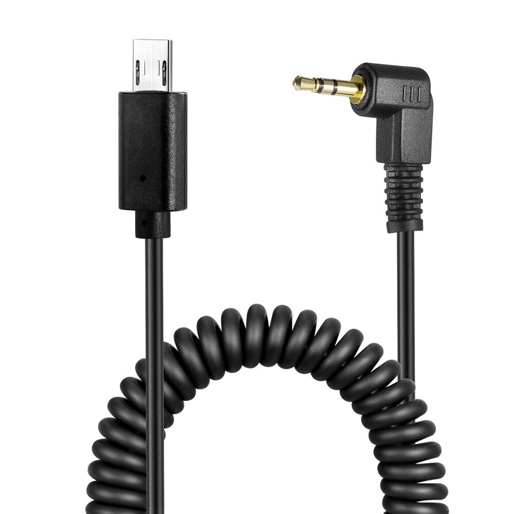 2.5mm-S2 Camera Remote Shutter Release Connect Cable For Sony a9/A7Riii/A6500
