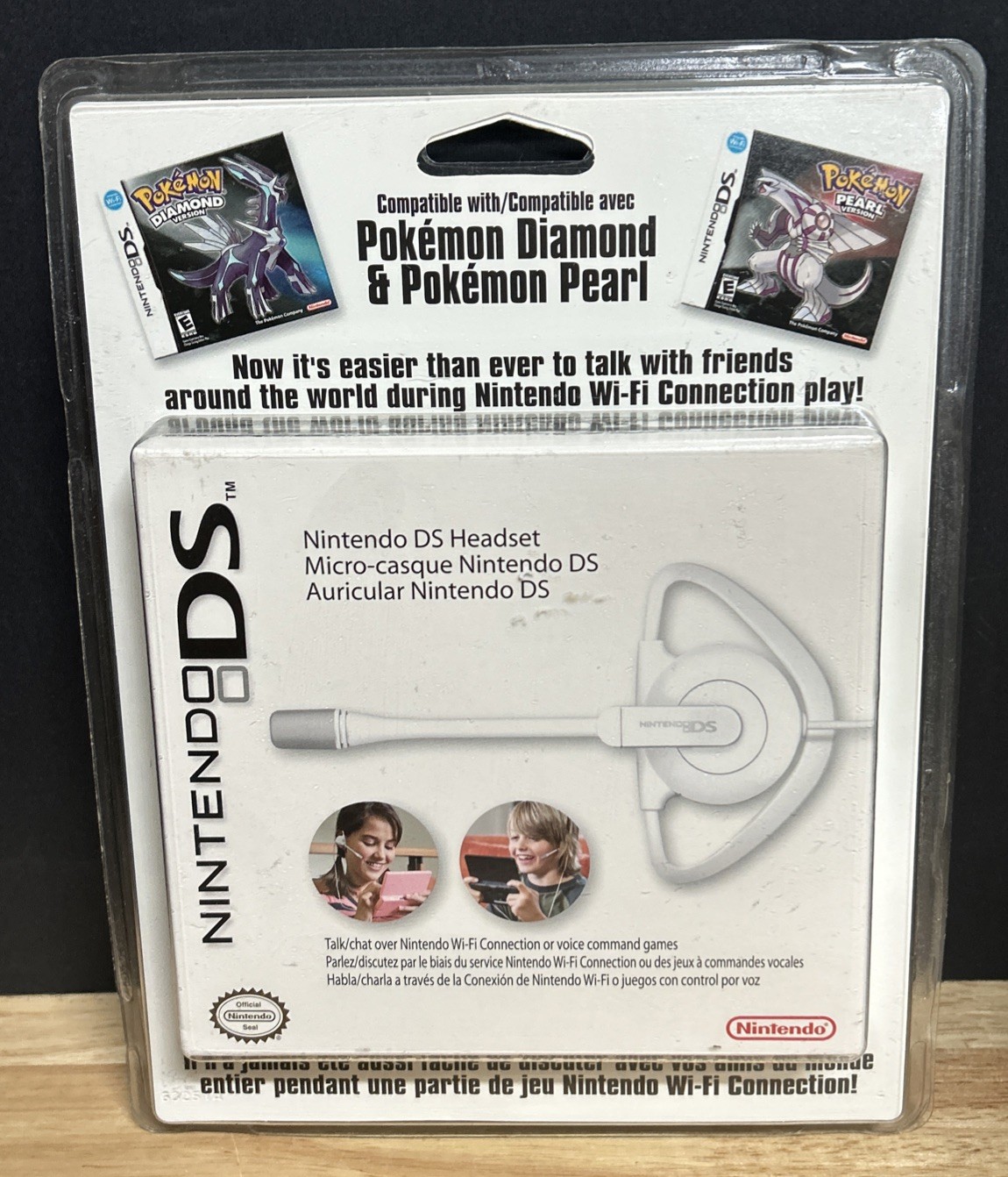 Official Nintendo DS Headset | White | Brand New Sealed Old Stock 2002