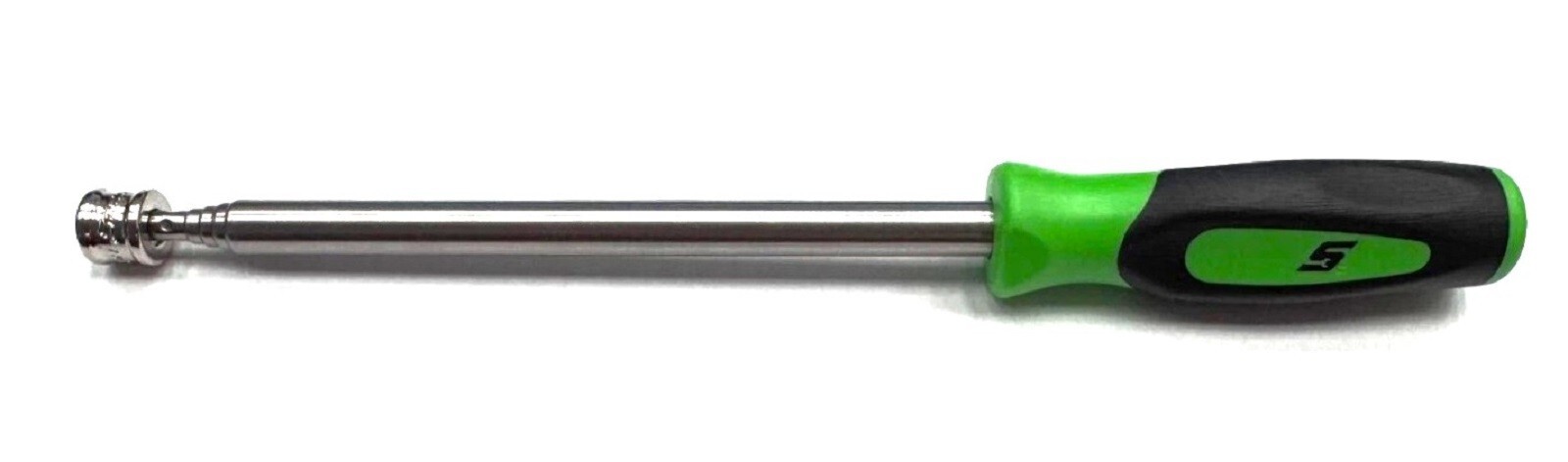 Snap-on MAGNETIC PICK UP TOOL 2 lbs PTM2G GREEN EXTENDS TO 26 1/2" *NEW STYLE*