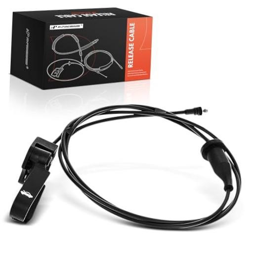 93.99 inch Front Hood Latch Release Cable with Handle | Compatible with