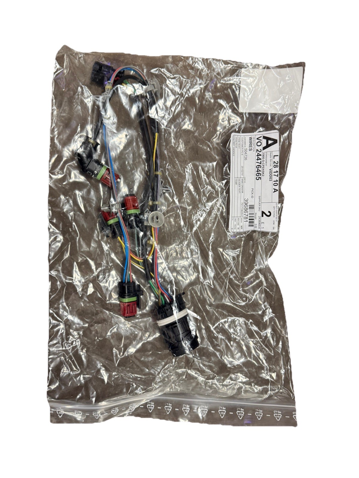 NEW! Volvo D13/Mack MP8 *OEM* Rear Injector Wiring Harness 24476465