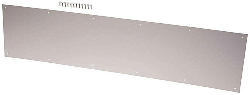 Everbilt 10 in x 34 in Door Protection Stainless Steel Kick Plate 14320