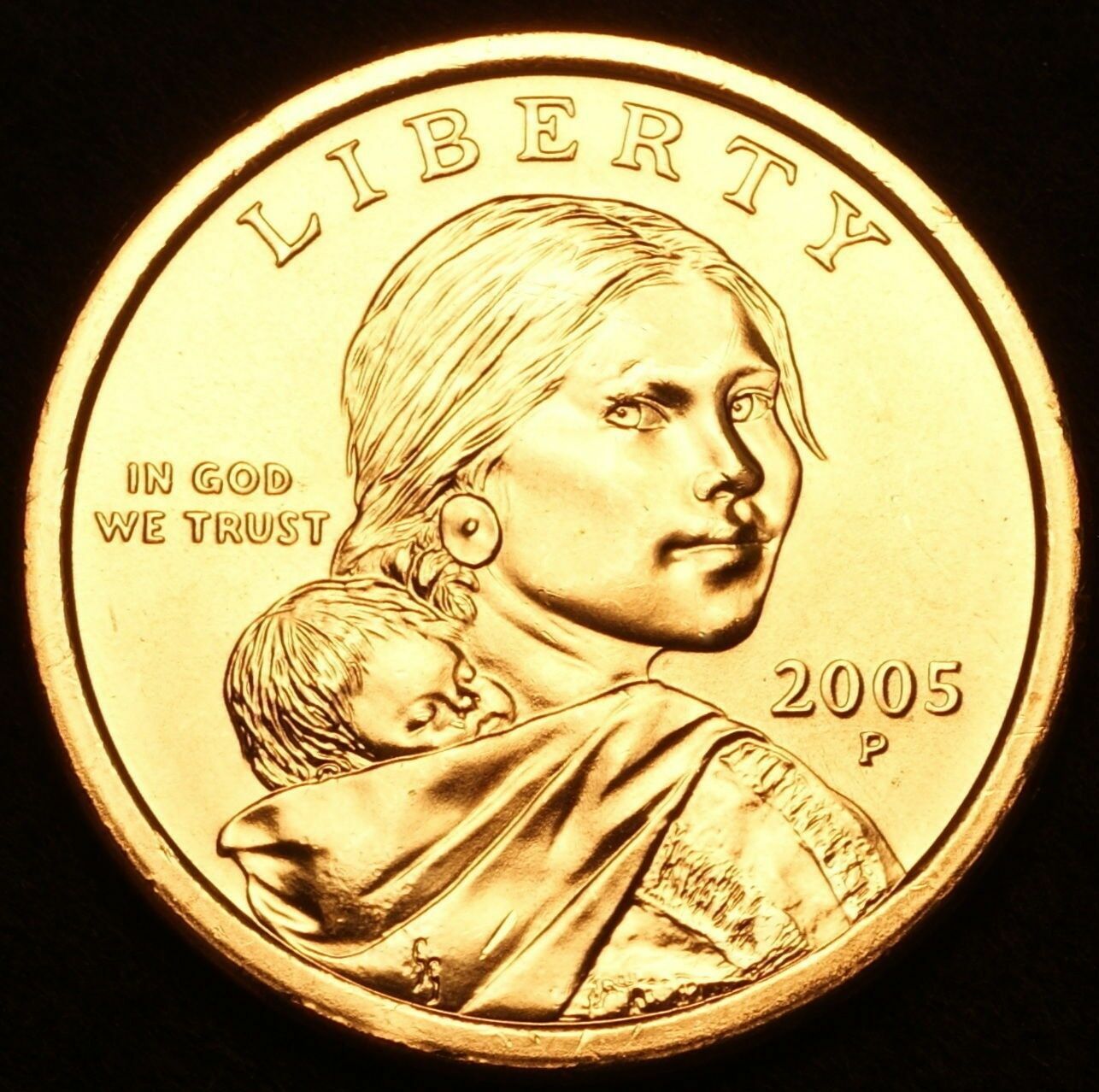 2005-P Sacagawea Dollar in BU "Brilliant Uncirculated" Condition from Mint Roll