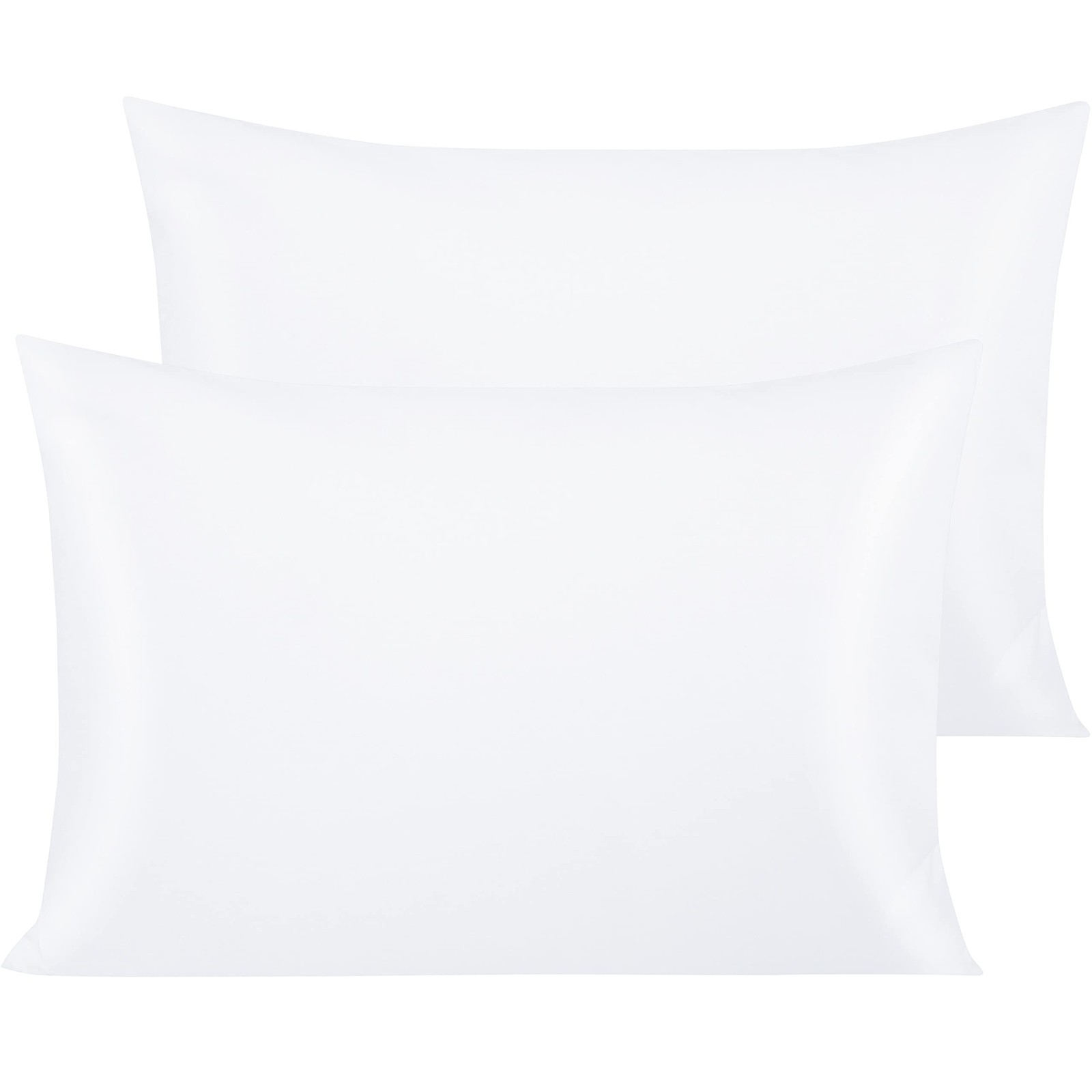 NTBAY Queen Egyptian Cotton Sateen Standard/Queen ( 20 x 30 Inches）, White
