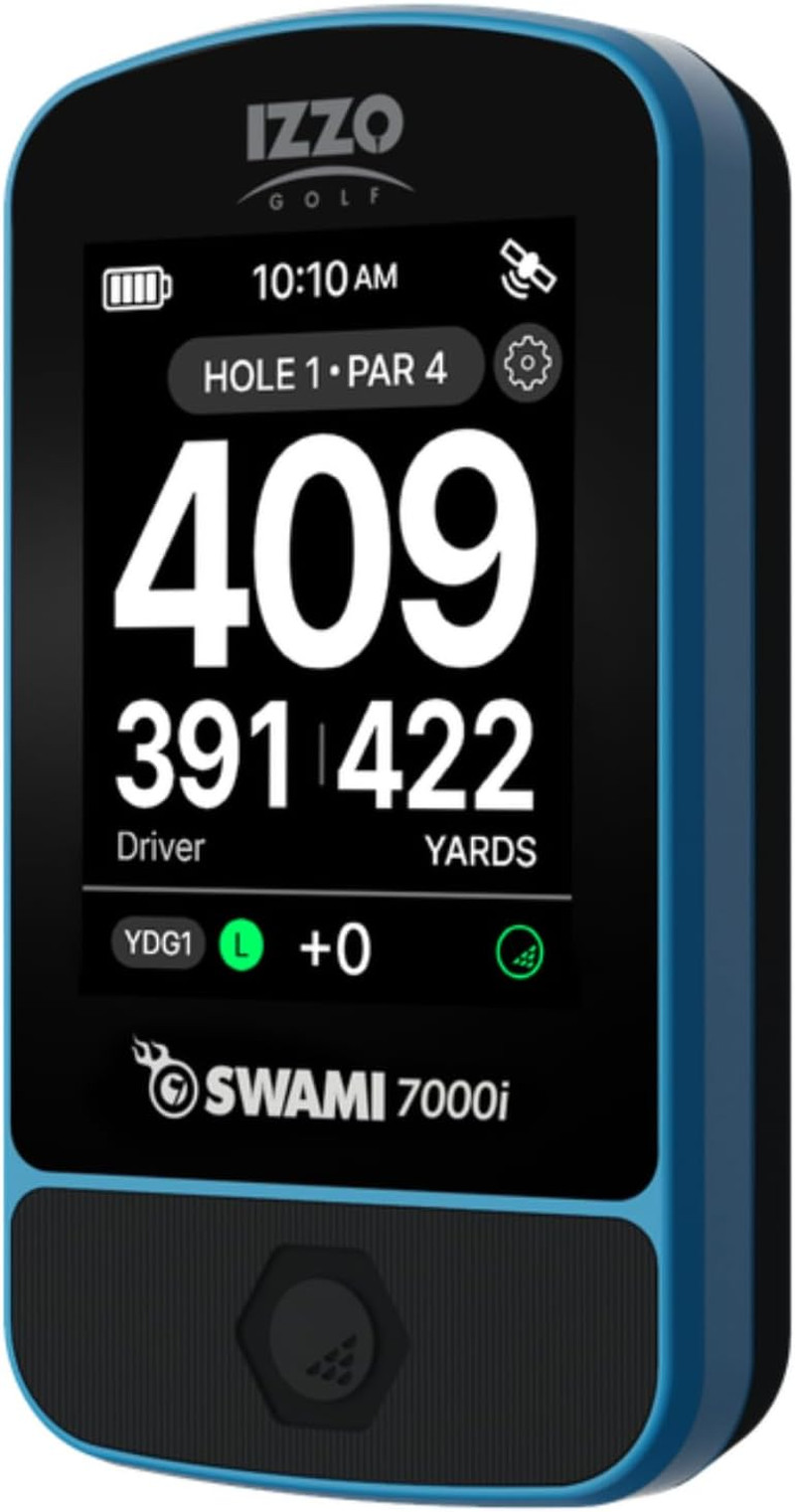 Swami Golf GPS Rangefinder - Color Display & Scorekeeper