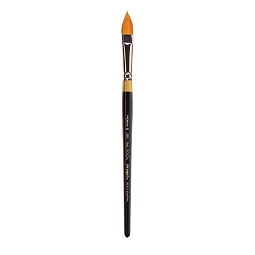 Premium Original Gold 9930-Oval Floral Petal Series Artist Brush, 2 Black