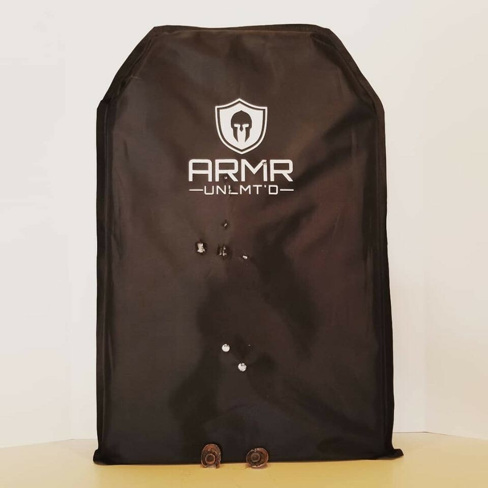 Bulletproof Backpack Insert Panel Shield Lightweight Body Armor Level IIIA