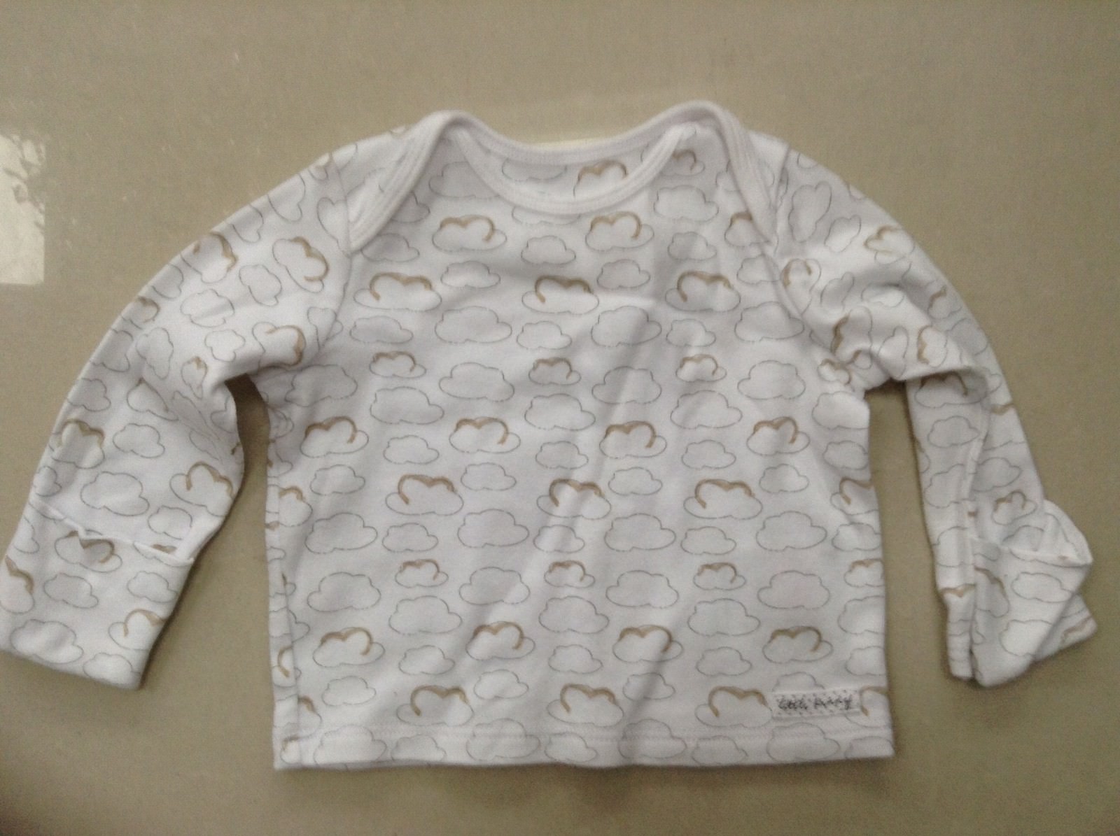 Baby Top 3-6 Months Mothercare Cute Cloud Design