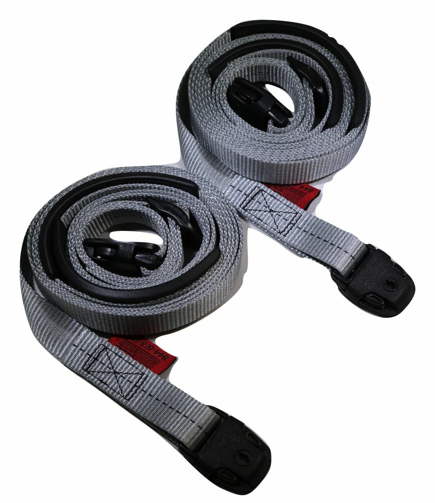 Spa Cover Hot Tub Wind Securement Strap Complete Kit Locks Grey
