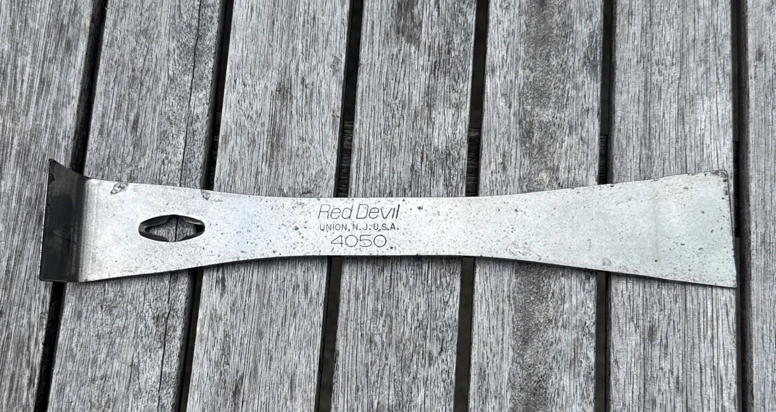 Vintage Red Devil Union USA No 4050 Scrape Pry Bar Nail Puller Apiary Hive Tool
