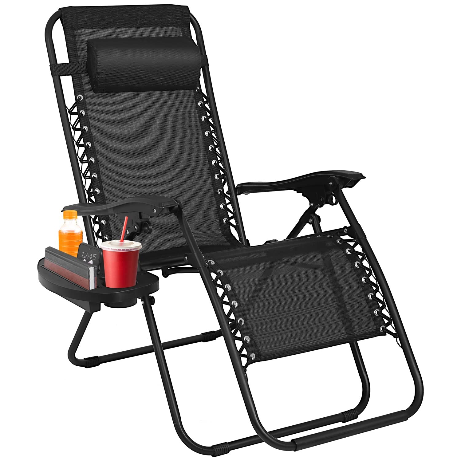 New Zero Gravity Chair Patio Chairs Lounge Chaise 1 Pack Adjustable Reliners for