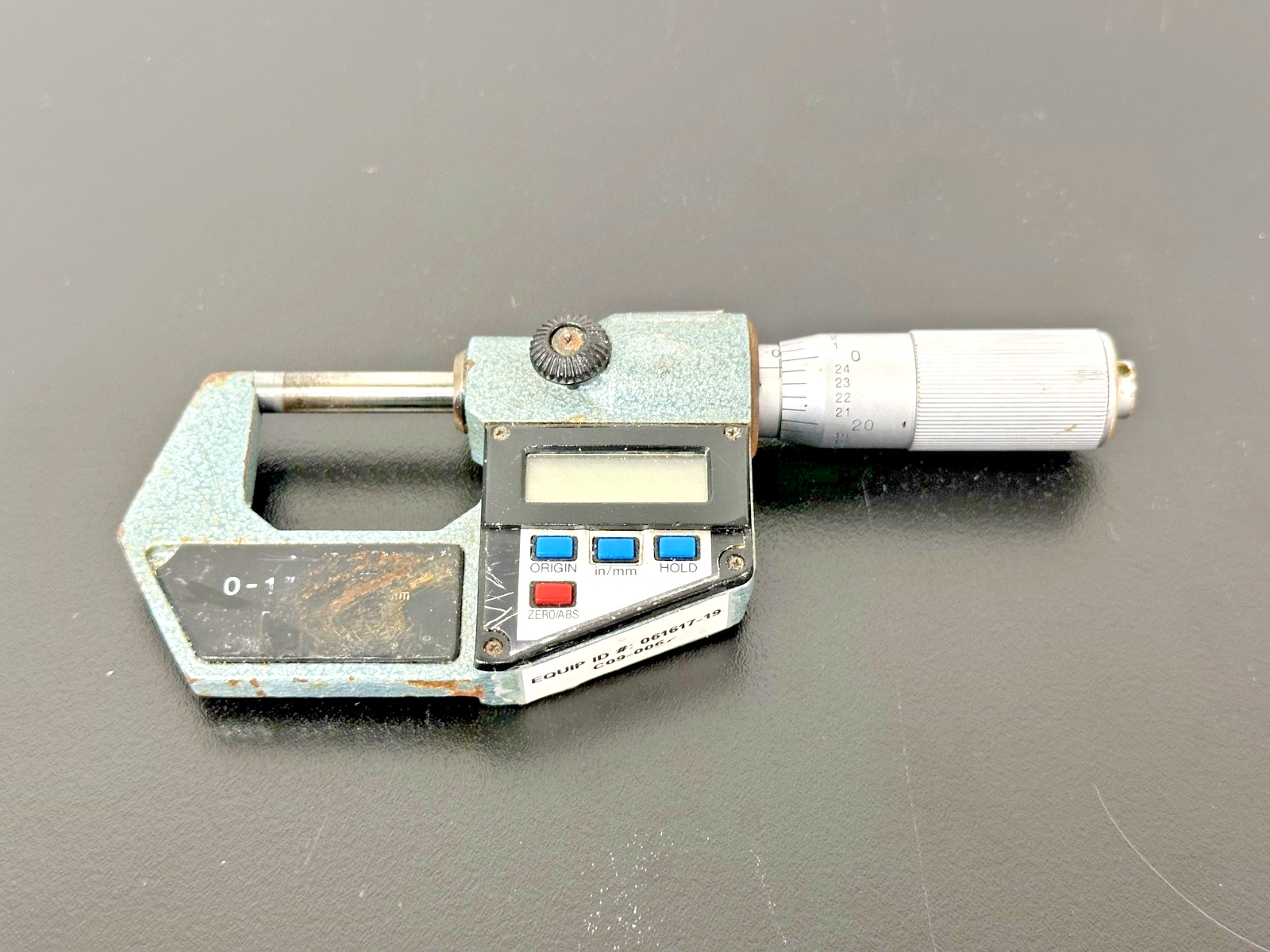 Mitutoyo 293-765-10 Digimatic Micrometer 0-1" Used Untested