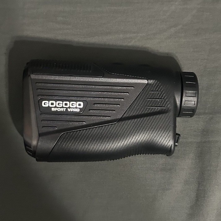 Gogogo Sport Vpro Golf Rangefinder Black Plastic Device for Golf Activity