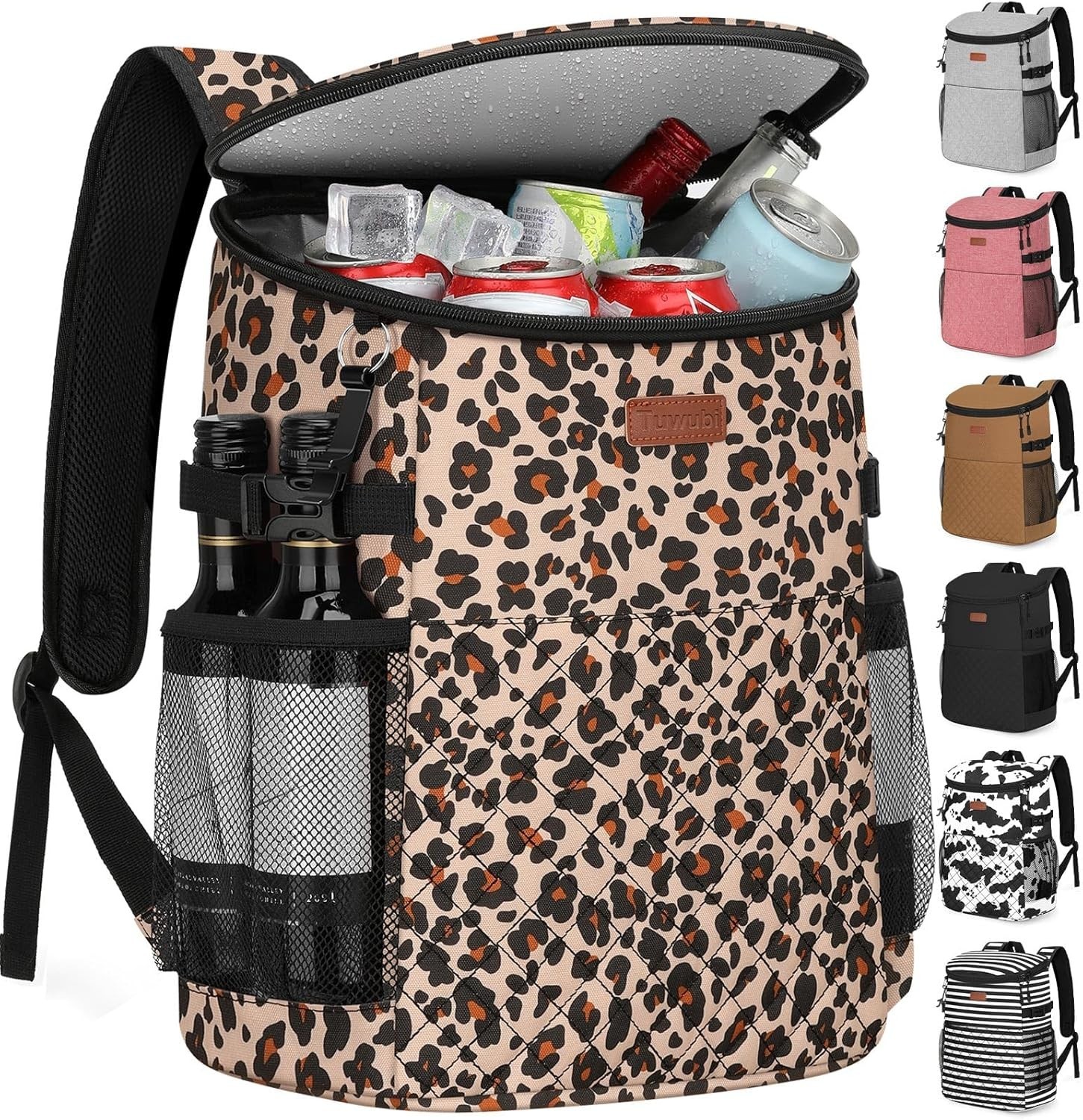 Cooler Backpack- 30 Cans Insulated Backpack Cooler for Men & Women Portable