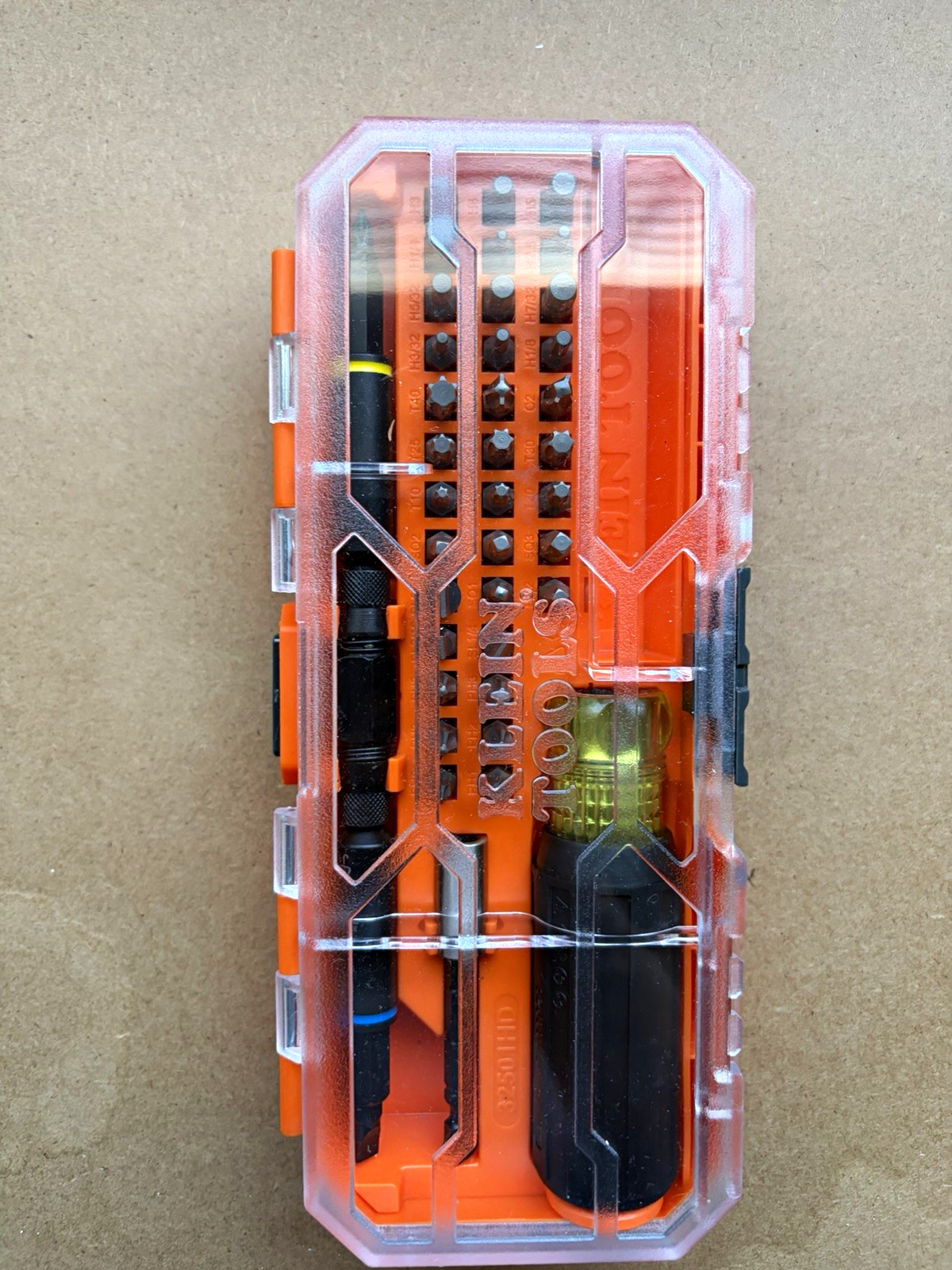 Klein Tools 32501HD 39pc Multi-Bit Driver & Nutdriver Set w/ Case