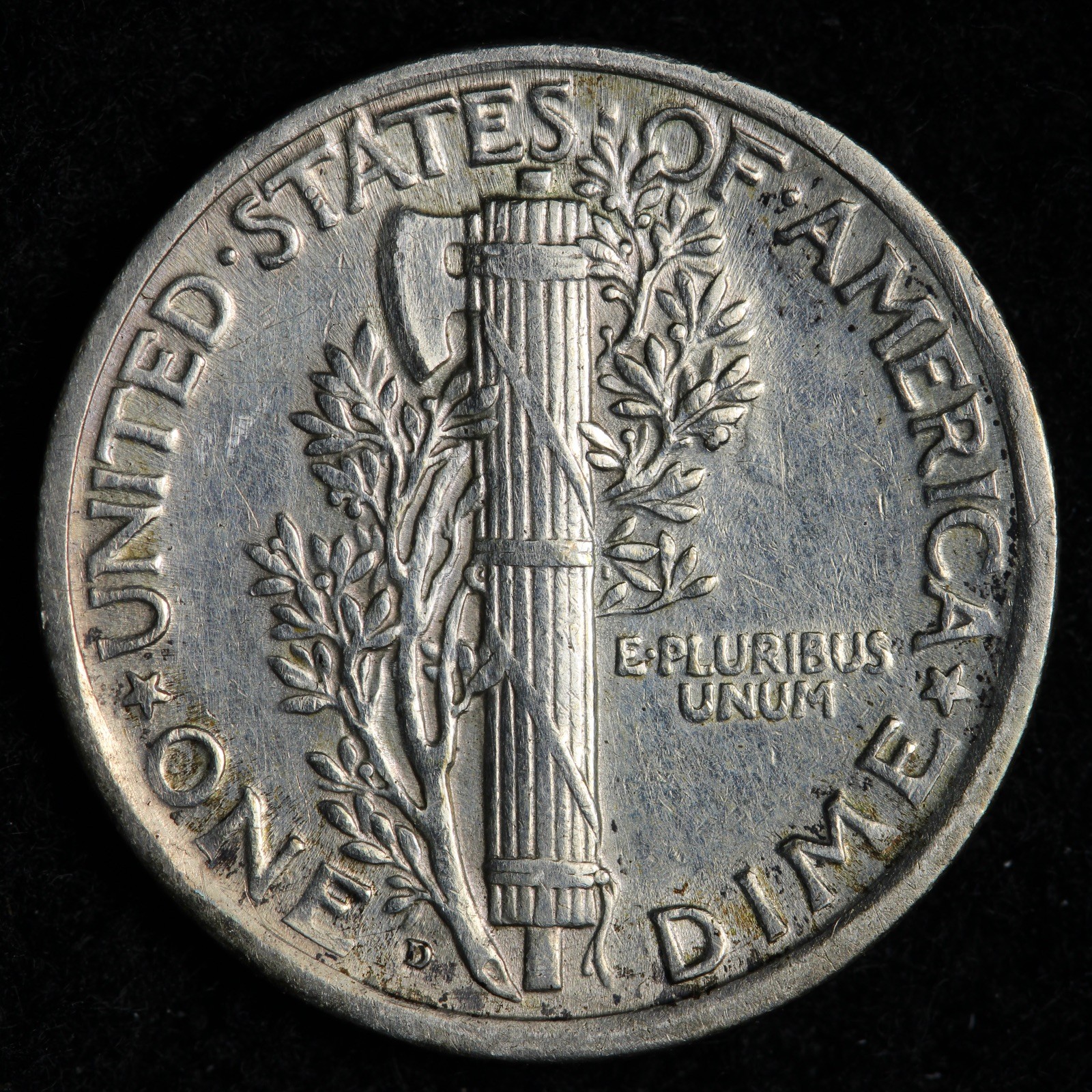 1926-D Mercury Silver Dime UNC *UNCIRCULATED* MS E221 KQUEM