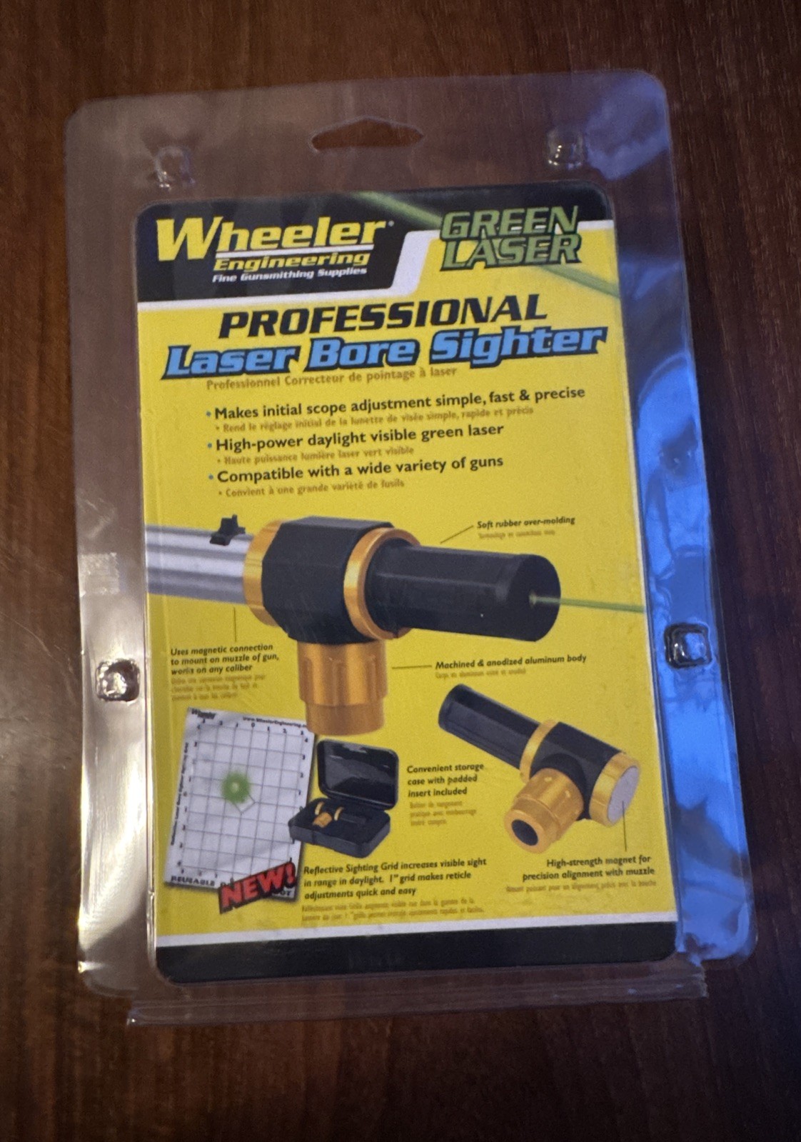 Wheeler 589922 Professional Laser Bore Sighter Green