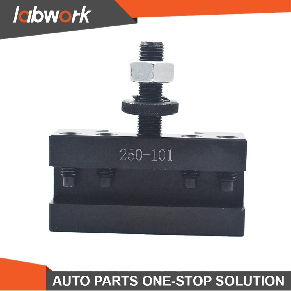 Labwork 3PC AXA #1 250-101 Quick Change Tool Post Turning Facing Holder For CNC