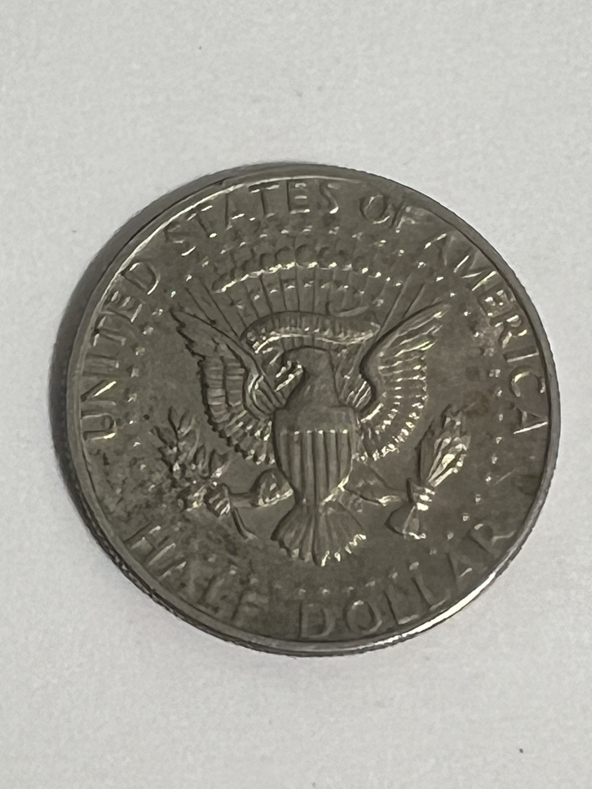 1980-P Kennedy Half Dollar Filled "P", Multi Errors.