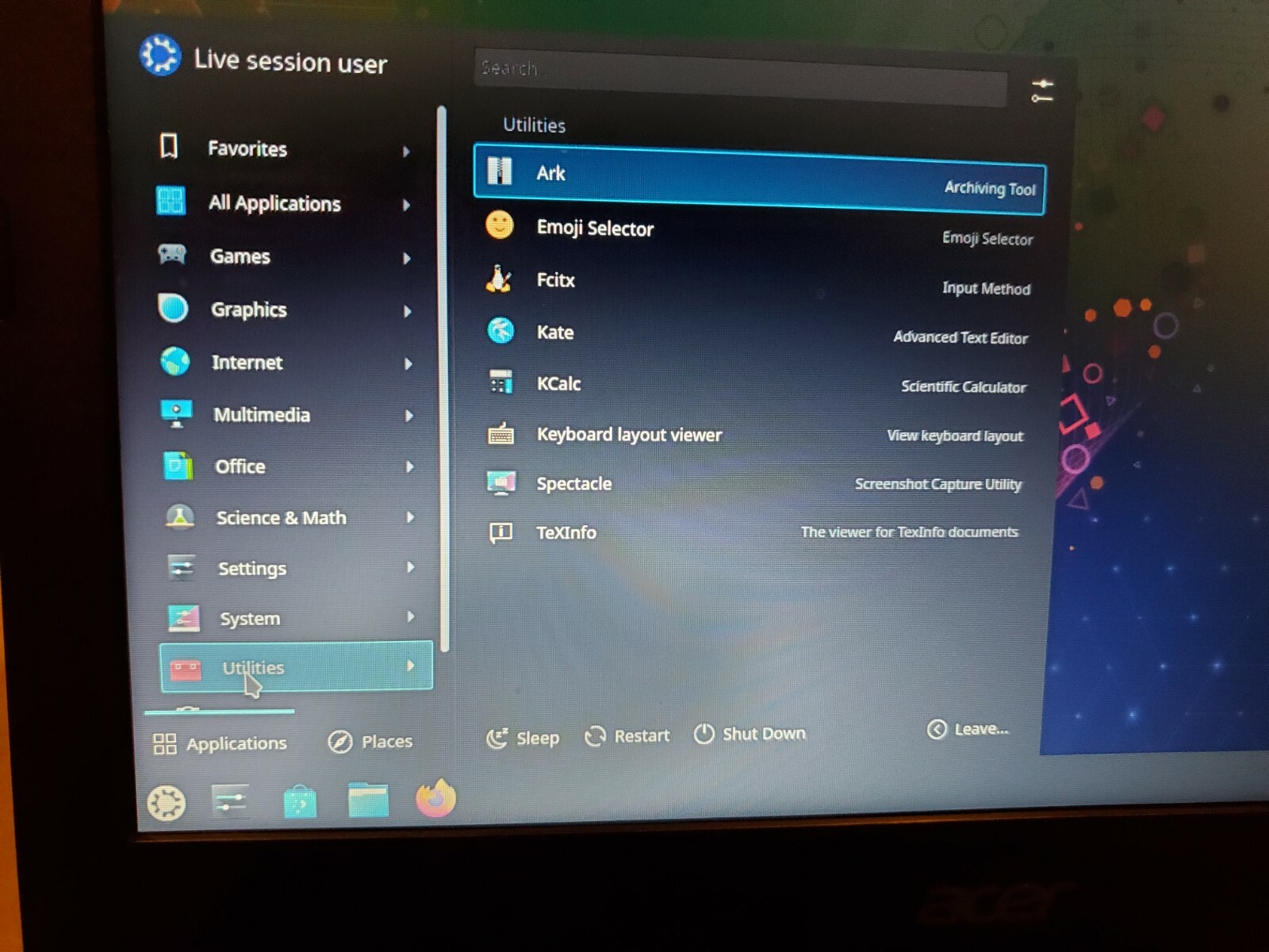 Kubuntu 21.04 x64 Bootable Linux on 4G USB Stick!