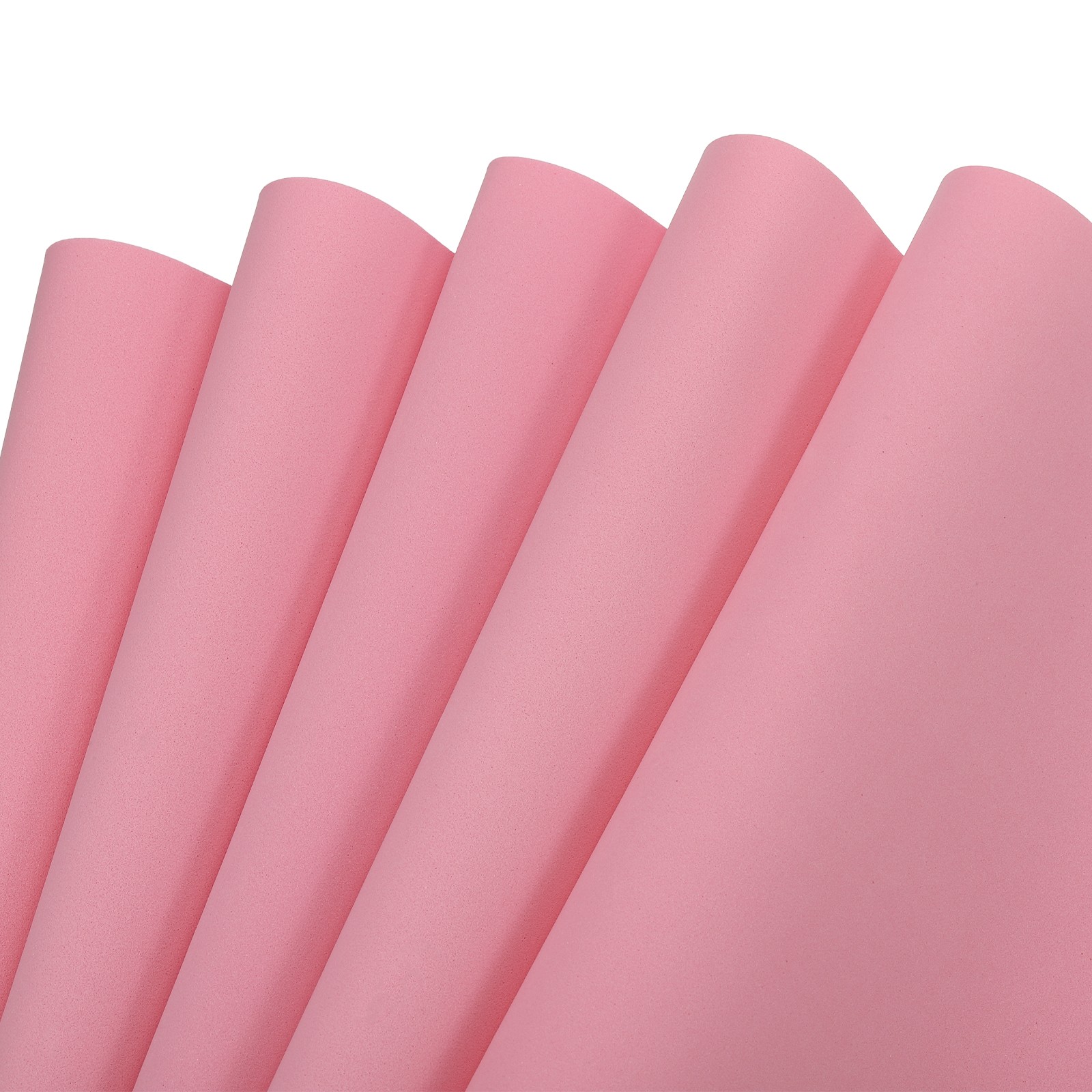 EVA Foam Sheets Light Pink 19.7 Inch x 19.3 Inch 1mm Thick Crafts Sheets 5Pcs