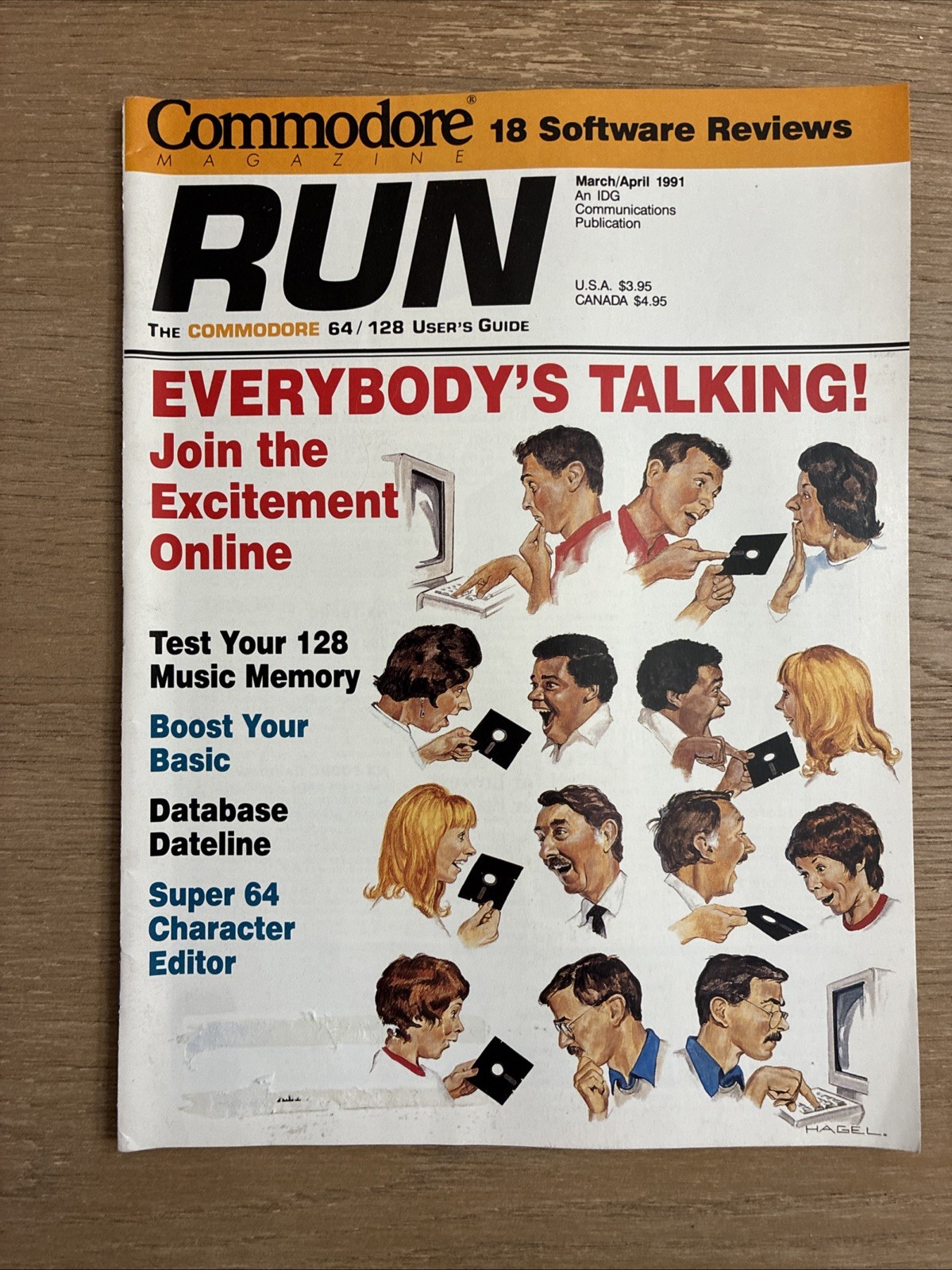 Run Magazine Jan-Jun Sept/Oct 1991 Commodore 64/128 User’s Guide 4 Issues
