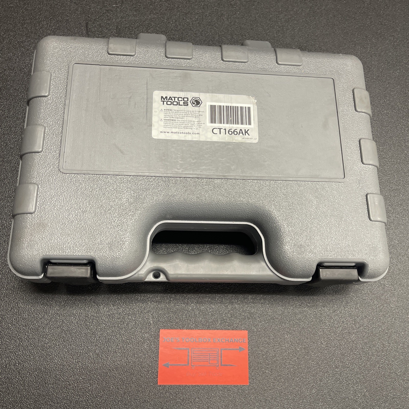 Matco Compression Tester Kit CT166AK / NEW