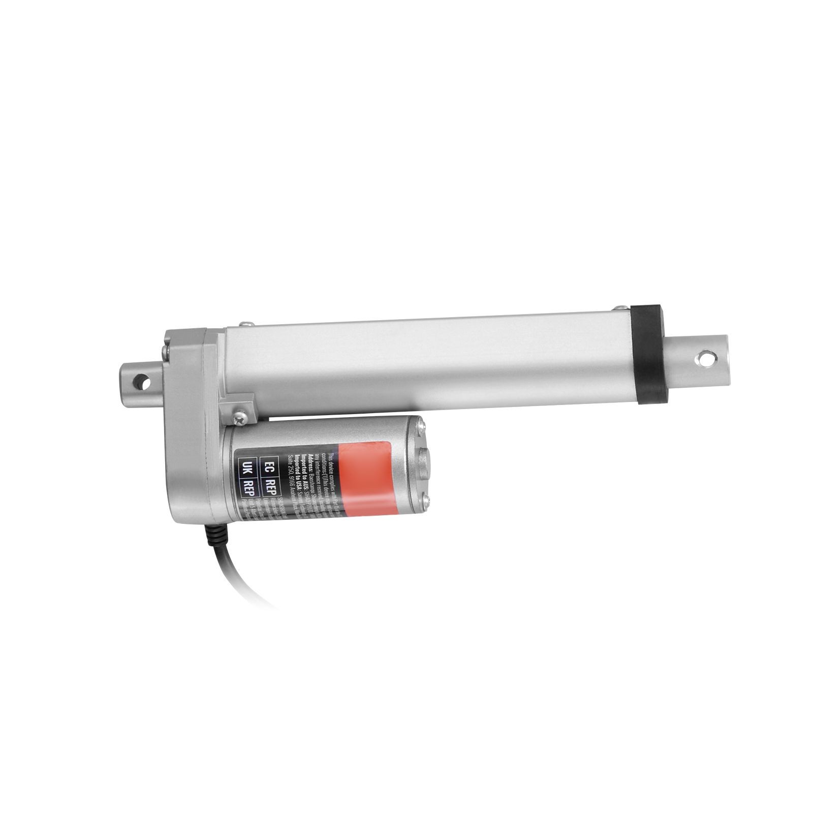 12V 4-Inch Linear Actuator 330lbs, 0.19in/s Speed, IP54 Protected