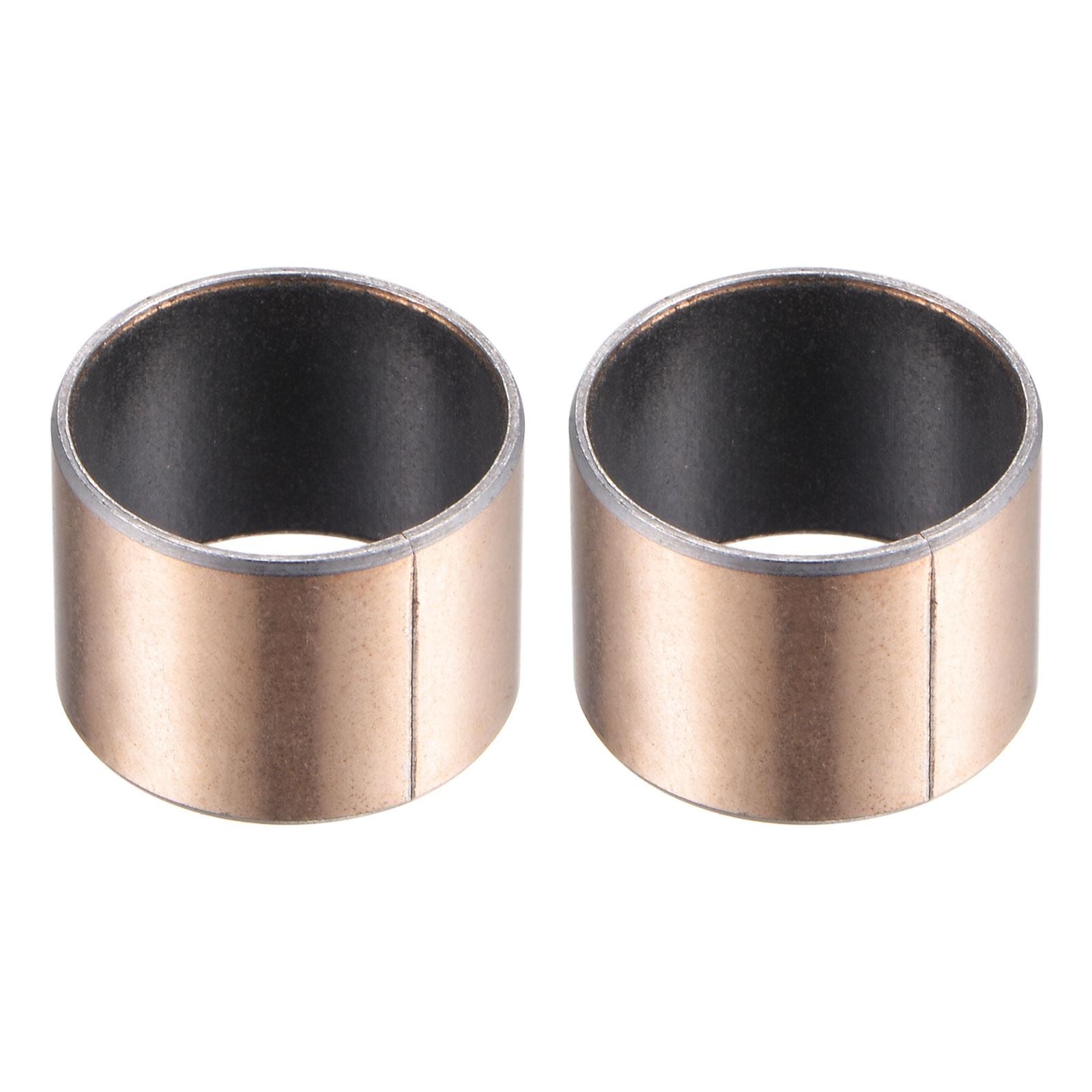 Sleeve (Plain) Bearings 18mm x 20mm x 15mm Wrapped Oilless Bushings 2pcs