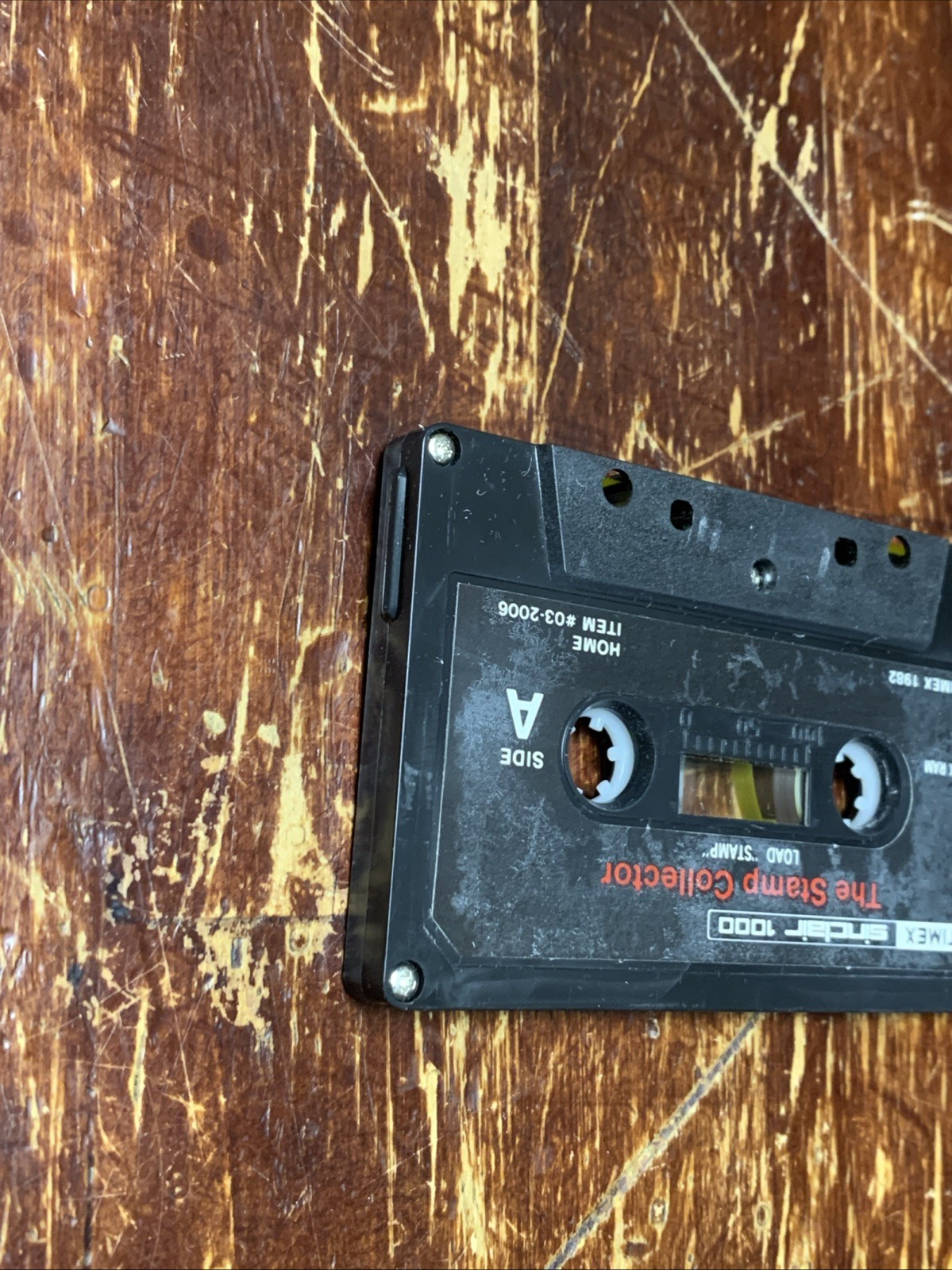 Timex Sinclair The Stamp Collector Vintage Computer Cassette Tape