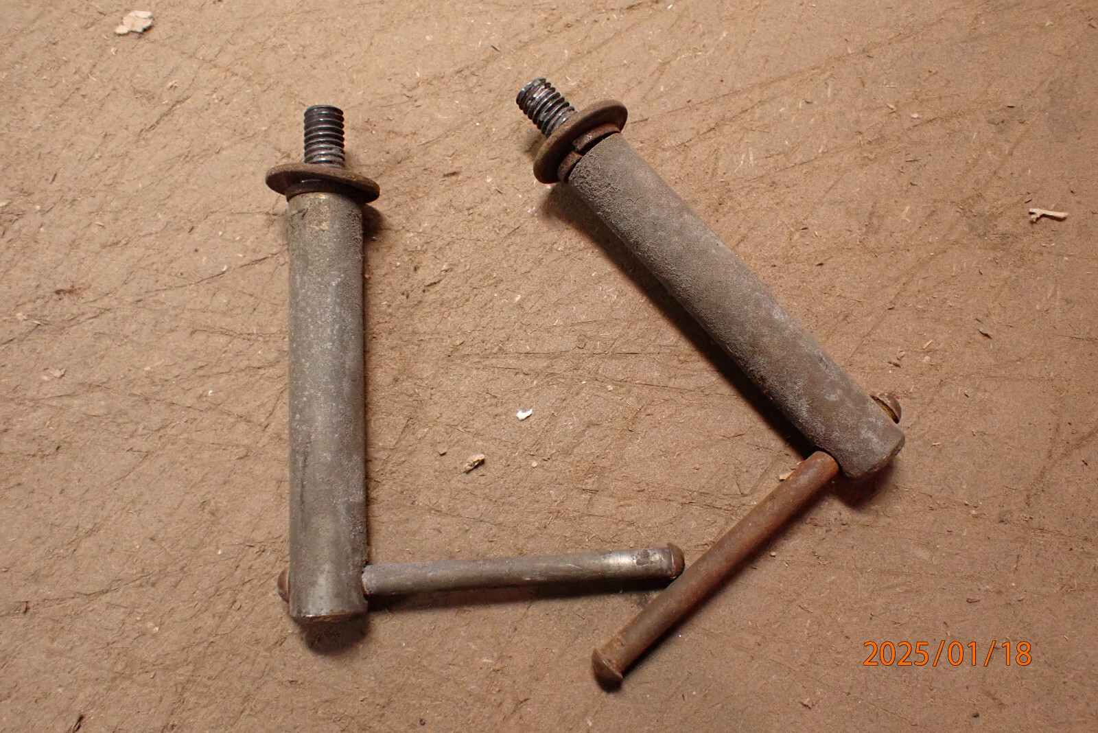2 BALDOR 500 TOOL GRINDER TILT TABLE LOCK HANDLES WITH 3/8-16 THREAD