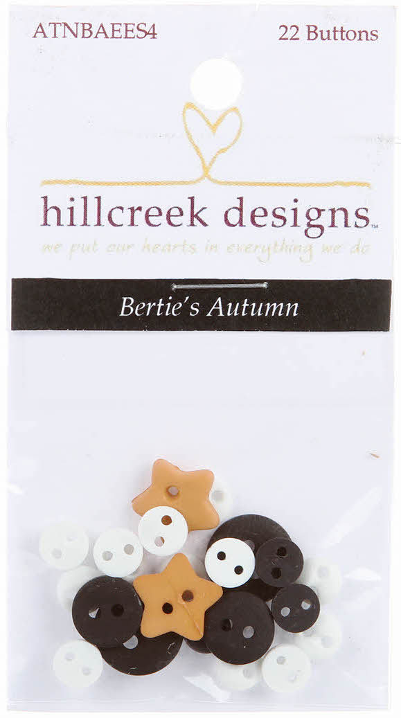 Bertie's Autumn Button Pack by Hillcreek Designs & Bonnie Sullivan