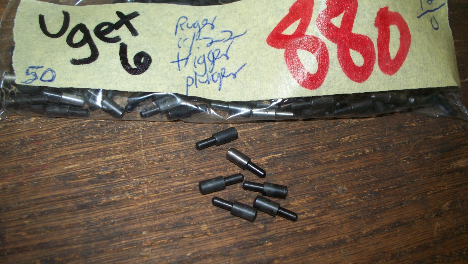 Ruger, 10/22 model, (u-git-6-of-these) trigger plungers
