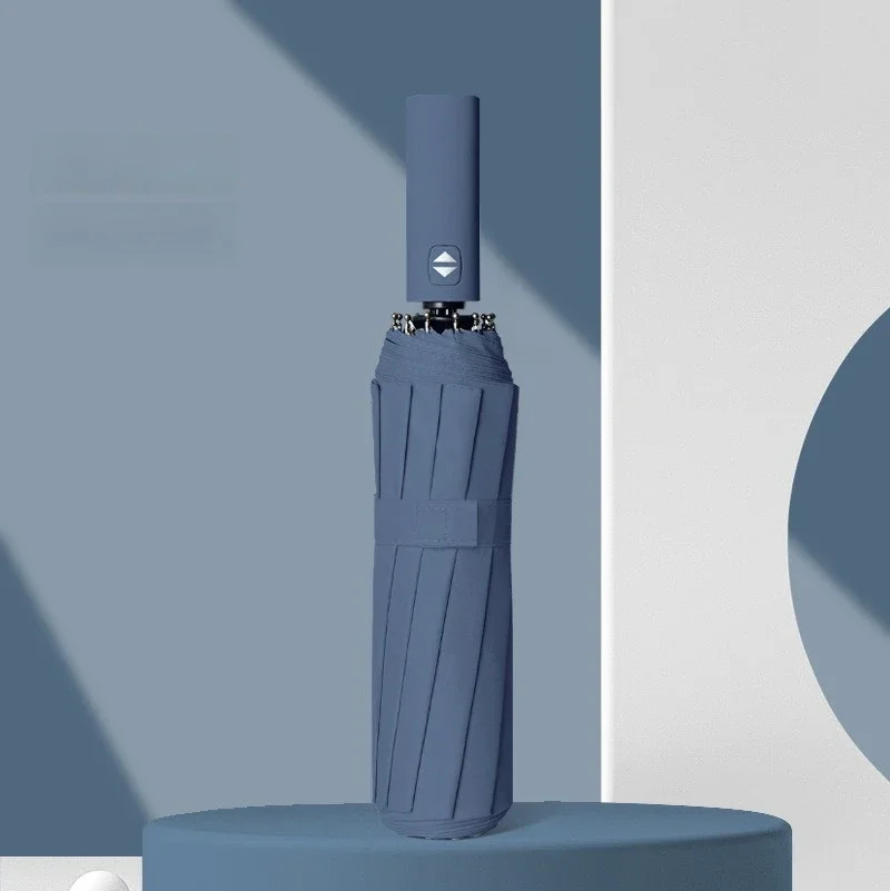 Morandi Fully Automatic Umbrella Black Glue Sunscreen Sun Umbrella Plus Sun Umbr